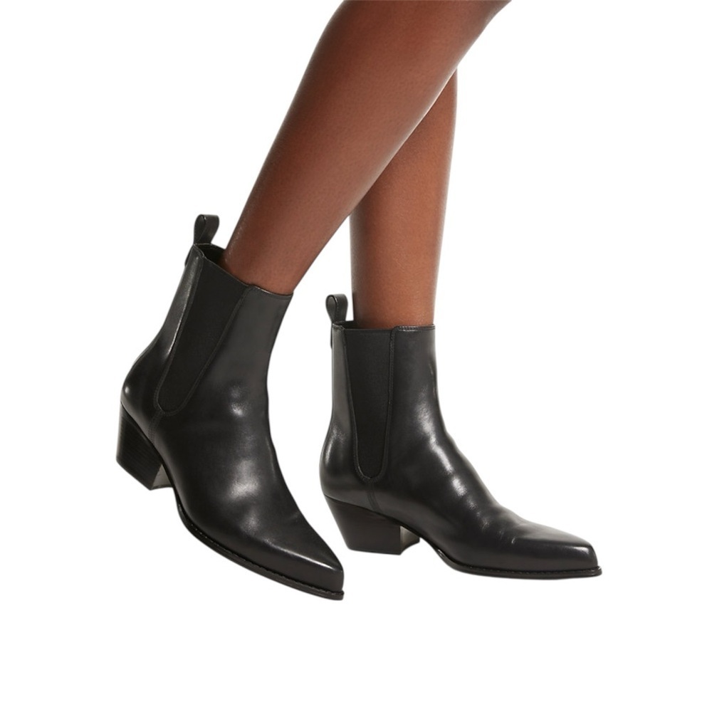 Michael Kors Kinlee Leather Ankle Boot - Picture 4 of 6